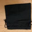 troc de troc pochette en tissu noir image 1