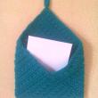 troc de troc porte papier suspendu au crochet fait main image 1