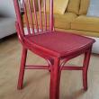 troc de troc chaises en bambou rouge image 0