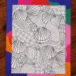 troc de troc coloriage recto/verso. image 0
