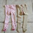 troc de troc lot de 2 collant  rose 3 mois  beige  6 mois image 0