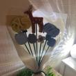 troc de troc bouquet de fleur en crochet automnale image 1