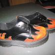 troc de troc troc chaussures flammées punk gothique rockabilly hardcore image 0