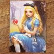 troc de troc carte postale "alice in wonderland". image 0