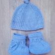 troc de troc ensemble : bonnet + chaussons bébé image 2