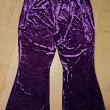 troc de troc pantalon velours prune. image 1
