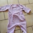 troc de troc °pyjama 6 mois hello  kitty mauve petit pois image 1