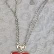 troc de troc reserver. collier femme coeur image 0