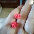 troc de troc boucle d oreille rose neuf image 2