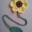 troc de troc rÉservÉ marque page ou décoration fleur au crochet fait main neuf (#3) image 2