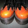 troc de troc troc chaussures flammées punk gothique rockabilly hardcore image 1