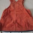 troc de troc robe orange velours 1 an image 2