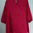 troc de troc blouse rouge/bordeaux. image 1