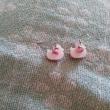 troc de troc 5paire de boucle  d oreille canard rose image 2