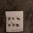 troc de troc lot de 3 paires de petites boucles d'oreilles oreilles percées image 1