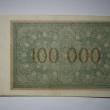 troc de troc rare 1923 billet allemagne inflation billet 100.000 mark krupp image 1