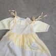 troc de troc ensemble 6 mois jaune robe été et son petit assorti marque clayeu image 0