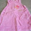 troc de troc robe neuf marque orchestra velours rose   6 mois image 0
