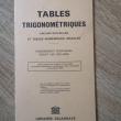 troc de troc table trigonométriques 1951 image 0