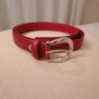 troc de troc ceinture rouge en cuir italien image 0