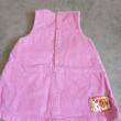troc de troc robe neuf marque orchestra velours rose   6 mois image 1