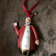 troc de troc 'réservé) père noël à suspendre en métal (14cm approx.) image 0