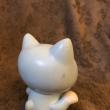 troc de troc (réservé) chat porte bonheur 11cm résine (petits défauts) image 2