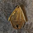 troc de troc (réservé) pendentif cabane matière première métal doré hauteur 5,2cm image 0