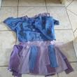 troc de troc robe en soie creation unique taille 40/42 avec son bolero image 1