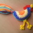 troc de troc petit coq au crochet fait main image 2