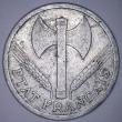 troc de troc rarissime 2 francs bazor francisque 1944 sans signature lb image 0