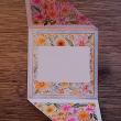 troc de troc carte florale qui s'ouvre. image 0