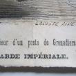 troc de troc gravure 19e siècle 1er empire intérieur d'un poste de grenadiers image 2
