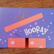 troc de troc carte postale "hooray". image 0