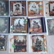 troc de troc lot 11 cartes, fait main, très bon état image 0