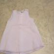 troc de troc robe 9 mois mauve clair attaché derreire cotellé coton image 0