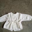 troc de troc brassiere fait main 3/6 mois blanc image 0