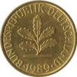troc de troc numismatique - pièce 10 pfennig - rfa image 1