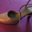 troc de troc jolies chaussures 38 beige doré - cuir véritable image 2