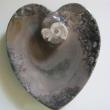 troc de troc vide poche cendrier en forme de coeur de 350-395 millions d'année image 0