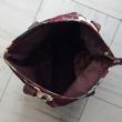 troc de troc sac en toile marron floral. image 2