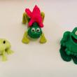 troc de troc lot 5 figurines grenouilles-lézard-crocodile image 0