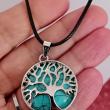 troc de troc reserver. collier pendentif " arbre de vie " image 2