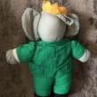 troc de troc (réservé) peluche babar 24cm approx. image 1