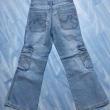 troc de troc jean fille bleu clair coutures roses taille 6 ans image 2