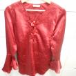 troc de troc tunique en satin rouge image 0