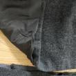 troc de troc chutes de tissu une face type tissu épais effet laine gris image 1