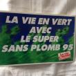 troc de troc autocollant le super sans plomb 95 auchan 9 x 14 image 1