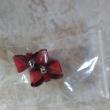 troc de troc boucle d oreille noeud rouge neuf image 1