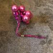 troc de troc (réservé) 10 petites boules déco 1,5cm diam. approx. montées sur tige image 1
